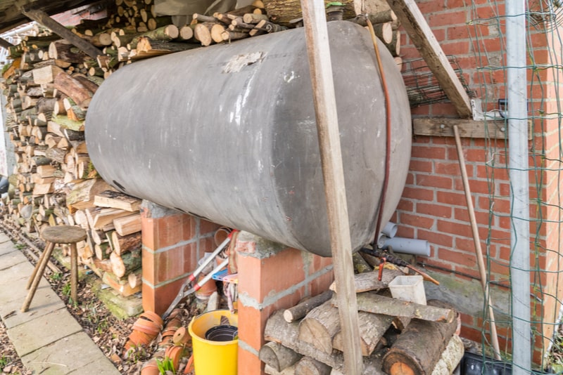 réservoir à mazout